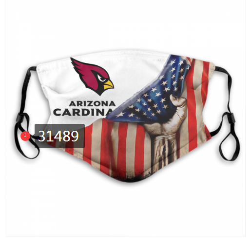 NFL 2020 Arizona Cardinals #97 Dust mask with filter
